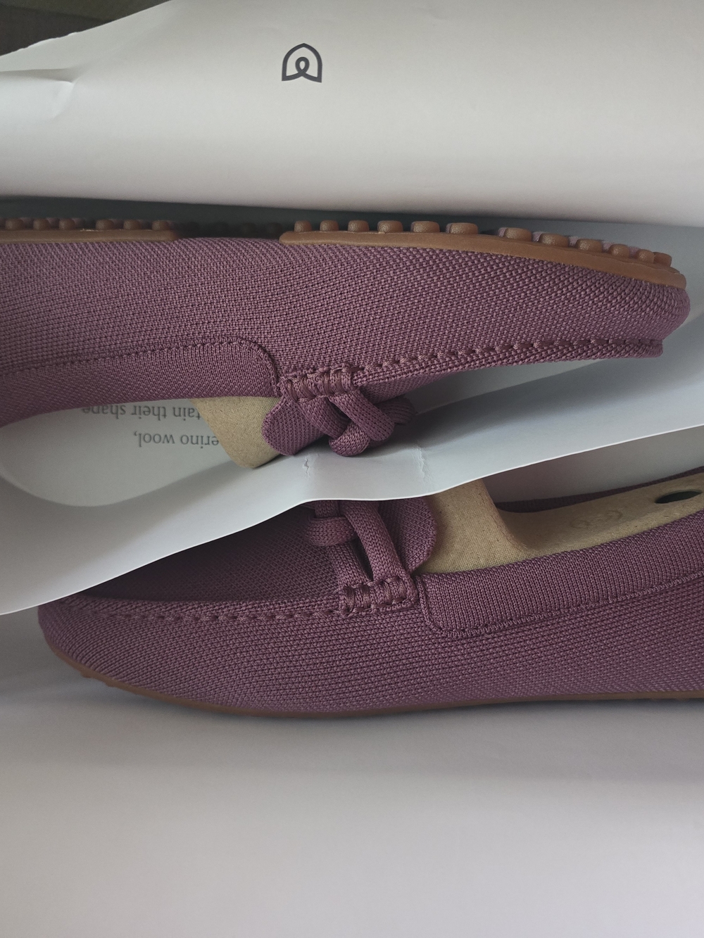 Rothy's The Braid Driver Mauve 10.5 NIB Discontinued Color Loafer - Picture 4 of 6